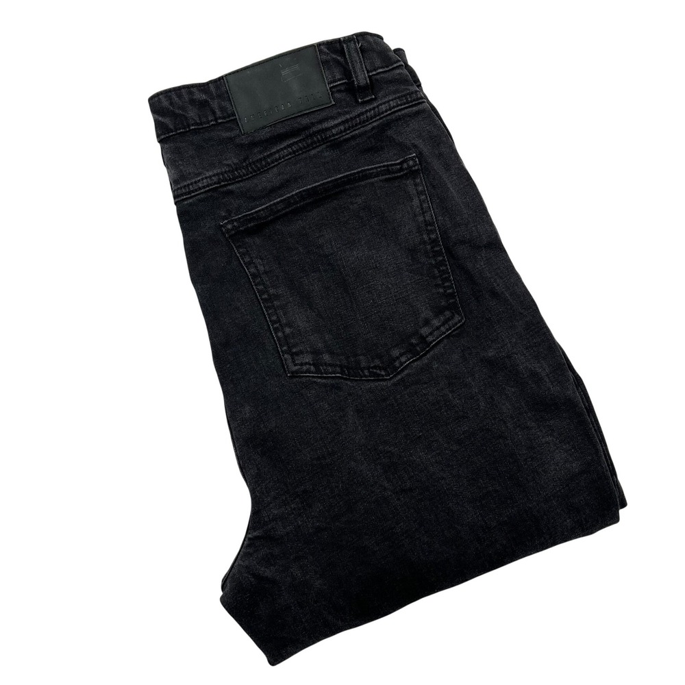 American Tall Lola Slim Jeans Women's Fits 33x33 Black Ultra High Rise Stretch